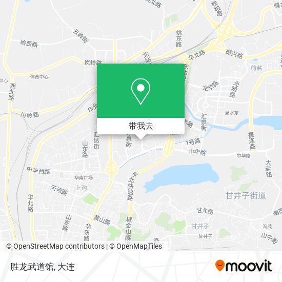 胜龙武道馆地图