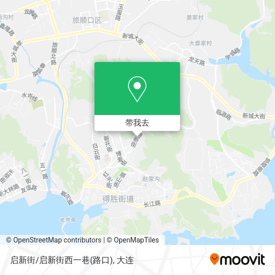 启新街/启新街西一巷(路口)地图