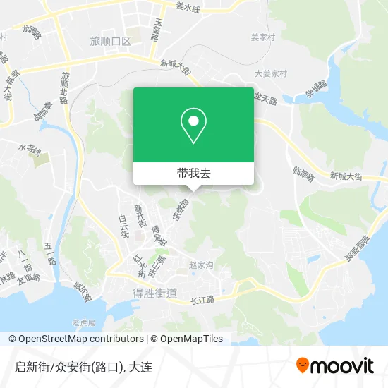 启新街/众安街(路口)地图