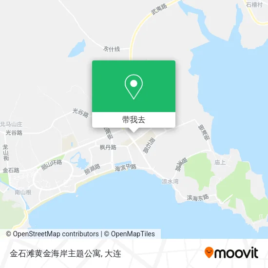 金石滩黄金海岸主题公寓地图