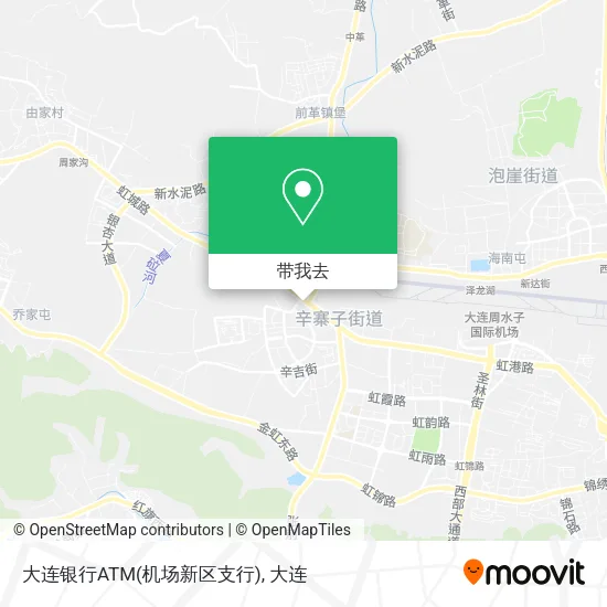 大连银行ATM(机场新区支行)地图