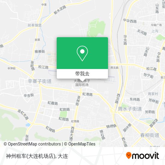 神州租车(大连机场店)地图