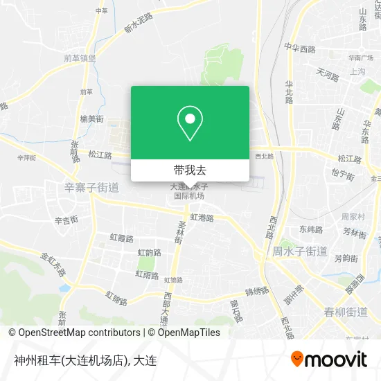 神州租车(大连机场店)地图