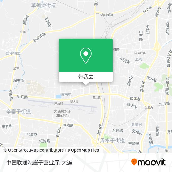中国联通泡崖子营业厅地图