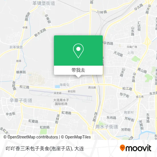 吖吖香三禾包子美食(泡崖子店)地图