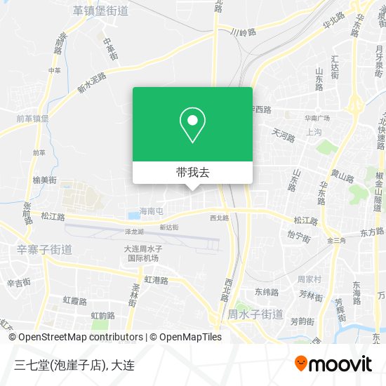 三七堂(泡崖子店)地图