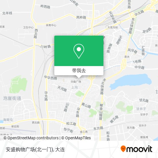 安盛购物广场(北一门)地图