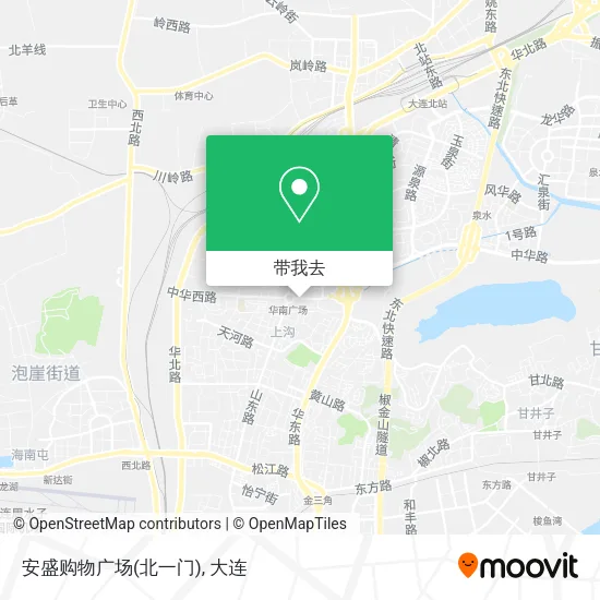安盛购物广场(北一门)地图
