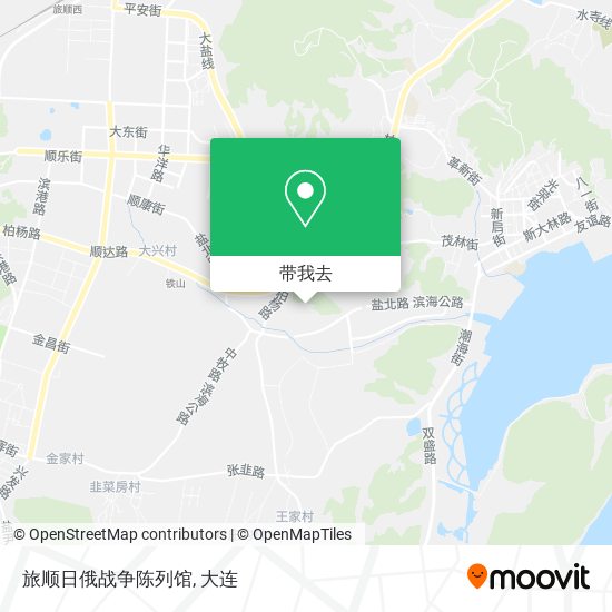 旅顺日俄战争陈列馆地图