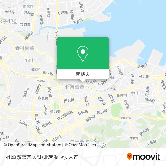 孔颢然熏肉大饼(北岗桥店)地图