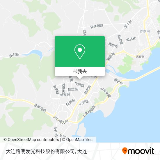 大连路明发光科技股份有限公司地图