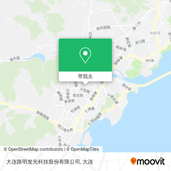 大连路明发光科技股份有限公司地图