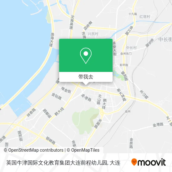 英国牛津国际文化教育集团大连前程幼儿园地图
