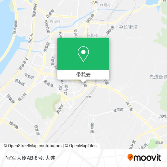 冠军大厦AB-8号地图