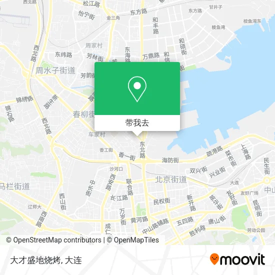 大才盛地烧烤地图