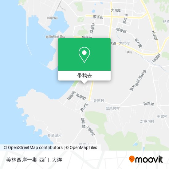 美林西岸一期-西门地图