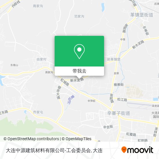 大连中源建筑材料有限公司-工会委员会地图