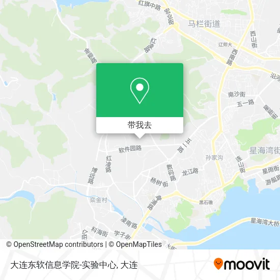 大连东软信息学院-实验中心地图