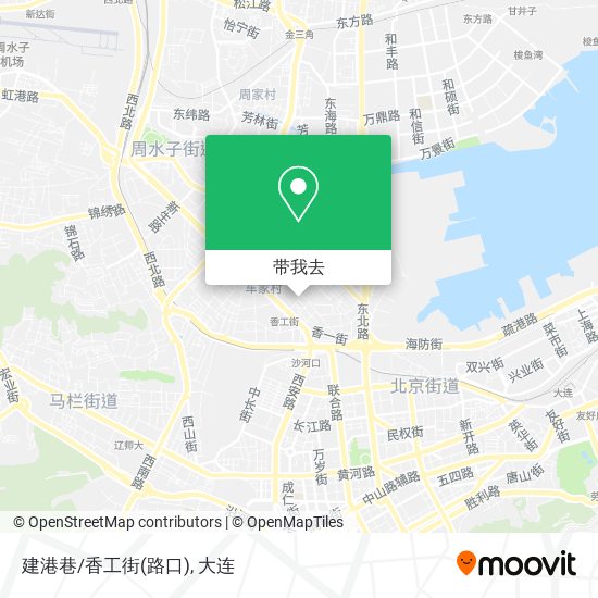 建港巷/香工街(路口)地图