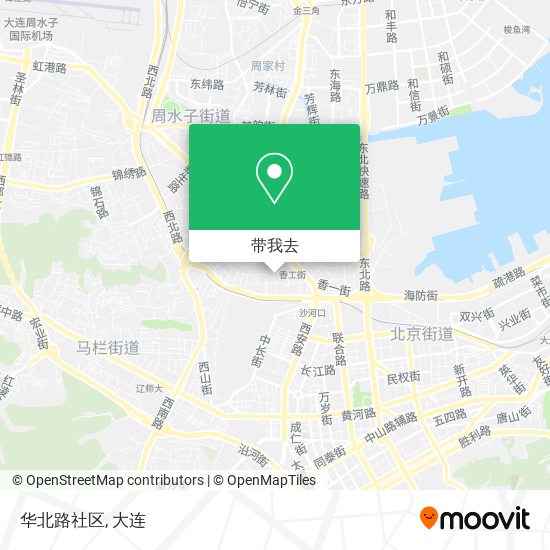 华北路社区地图