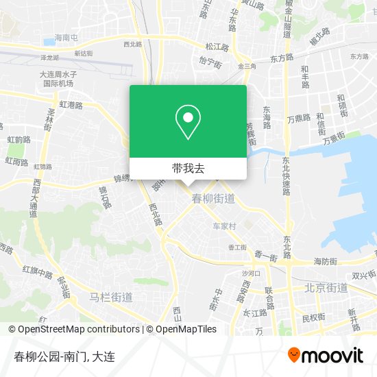春柳公园-南门地图