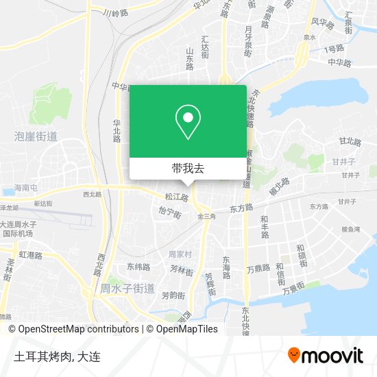 土耳其烤肉地图