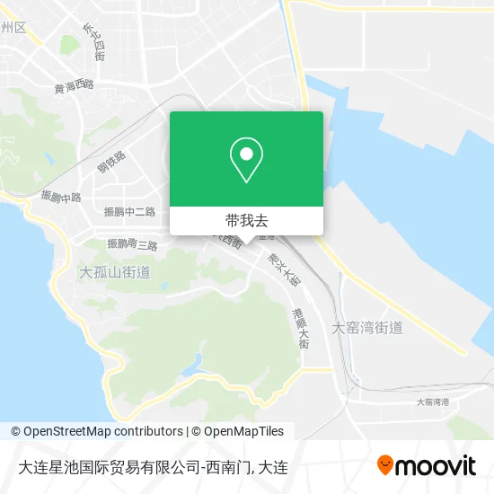 大连星池国际贸易有限公司-西南门地图