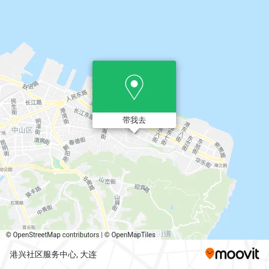 港兴社区服务中心地图