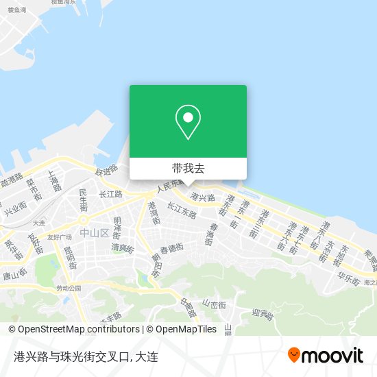 港兴路与珠光街交叉口地图