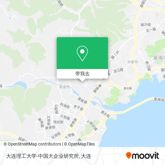 大连理工大学-中国大企业研究所地图