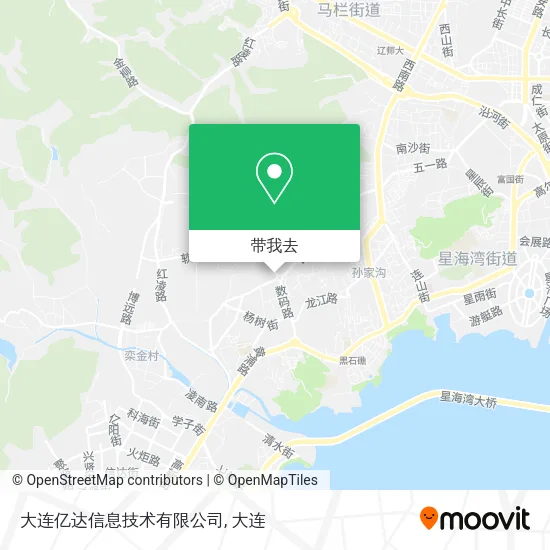 大连亿达信息技术有限公司地图