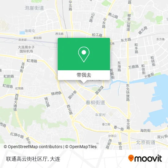 联通高云街社区厅地图