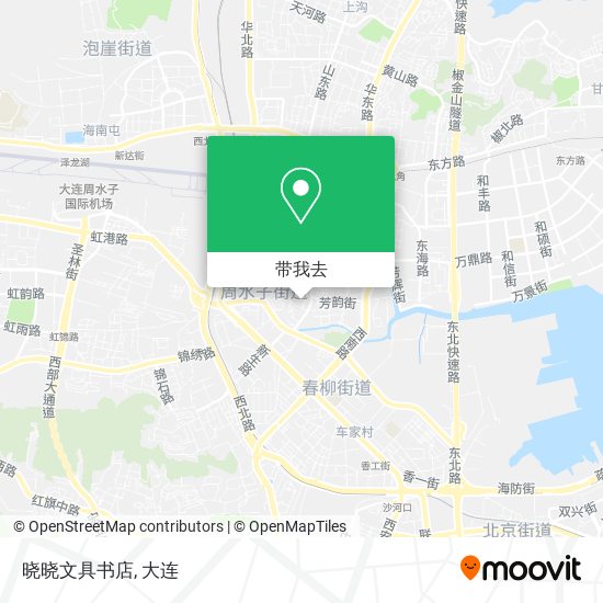 晓晓文具书店地图