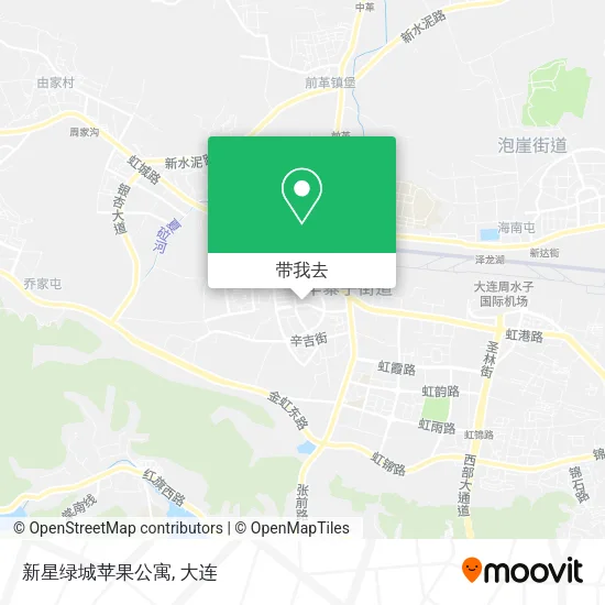 新星绿城苹果公寓地图