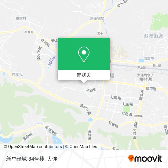 新星绿城-34号楼地图