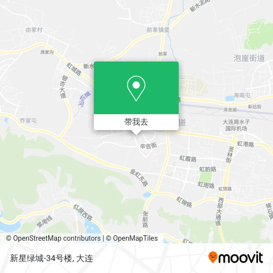 新星绿城-34号楼地图
