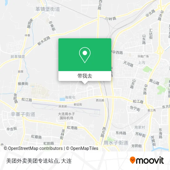 美团外卖美团专送站点地图