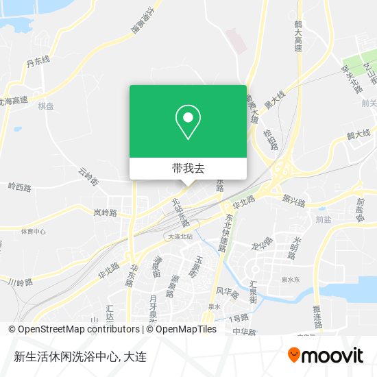新生活休闲洗浴中心地图