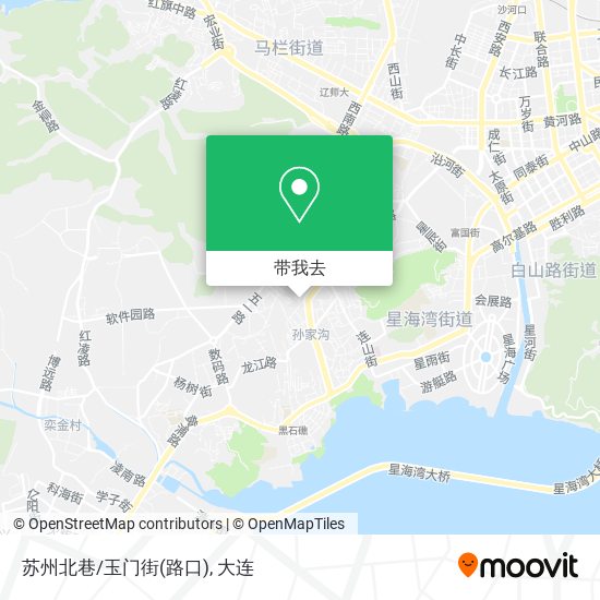 苏州北巷/玉门街(路口)地图