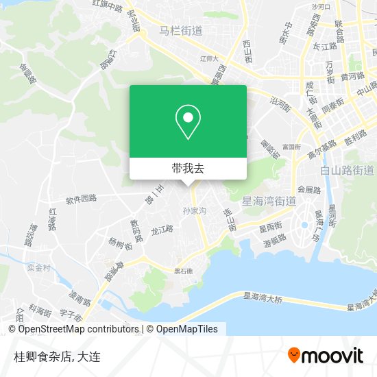 桂卿食杂店地图