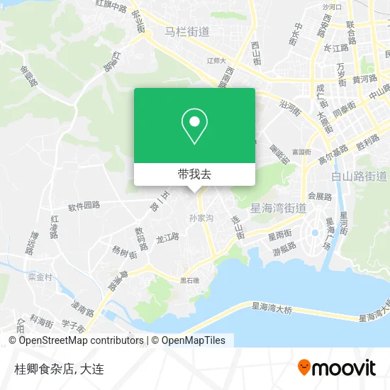 桂卿食杂店地图