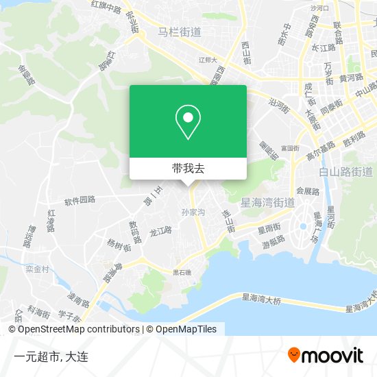 一元超市地图