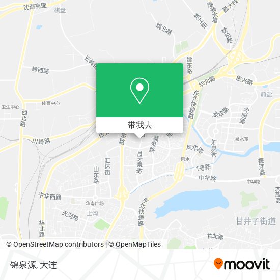 锦泉源地图