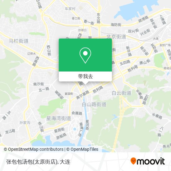张包包汤包(太原街店)地图