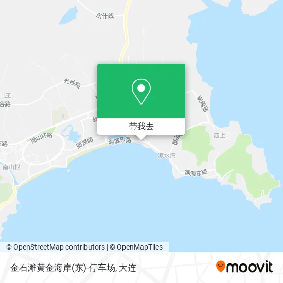 金石滩黄金海岸(东)-停车场地图