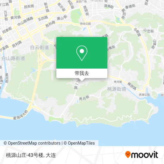 桃源山庄-43号楼地图