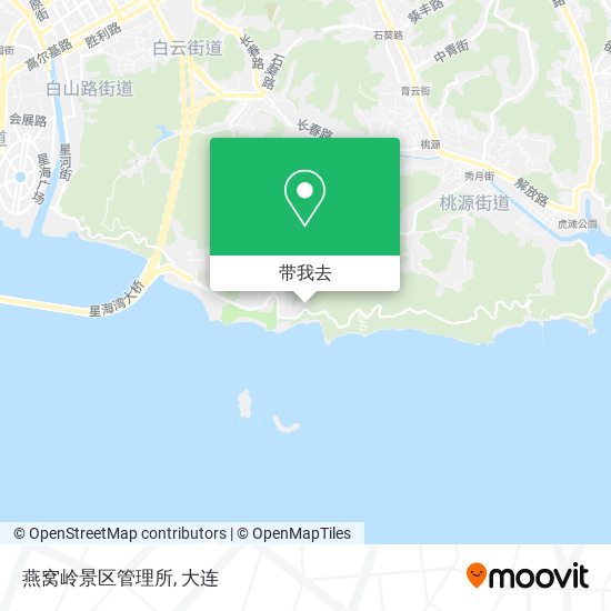 燕窝岭景区管理所地图