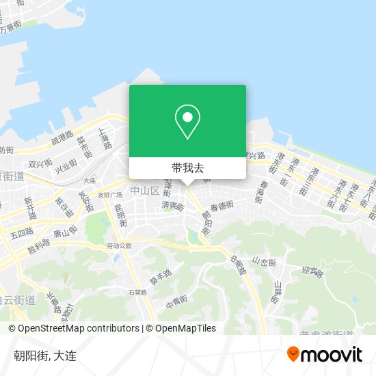 朝阳街地图
