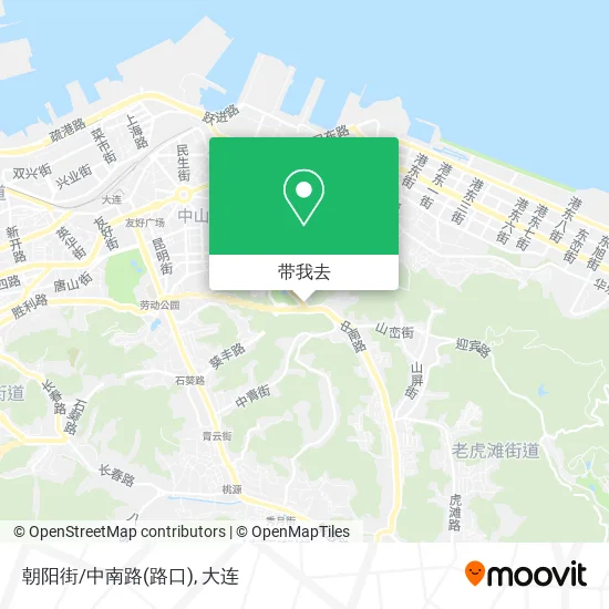 朝阳街/中南路(路口)地图