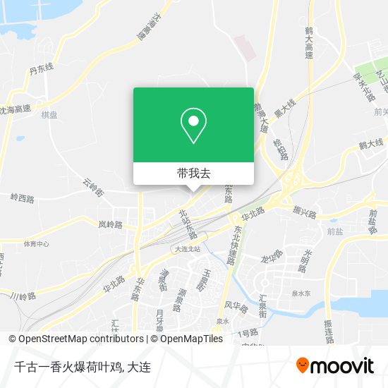 千古一香火爆荷叶鸡地图